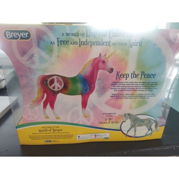 BREYER HORSES #62067 Keep the Peace Unicorn NEW! - Picture 2 of 4